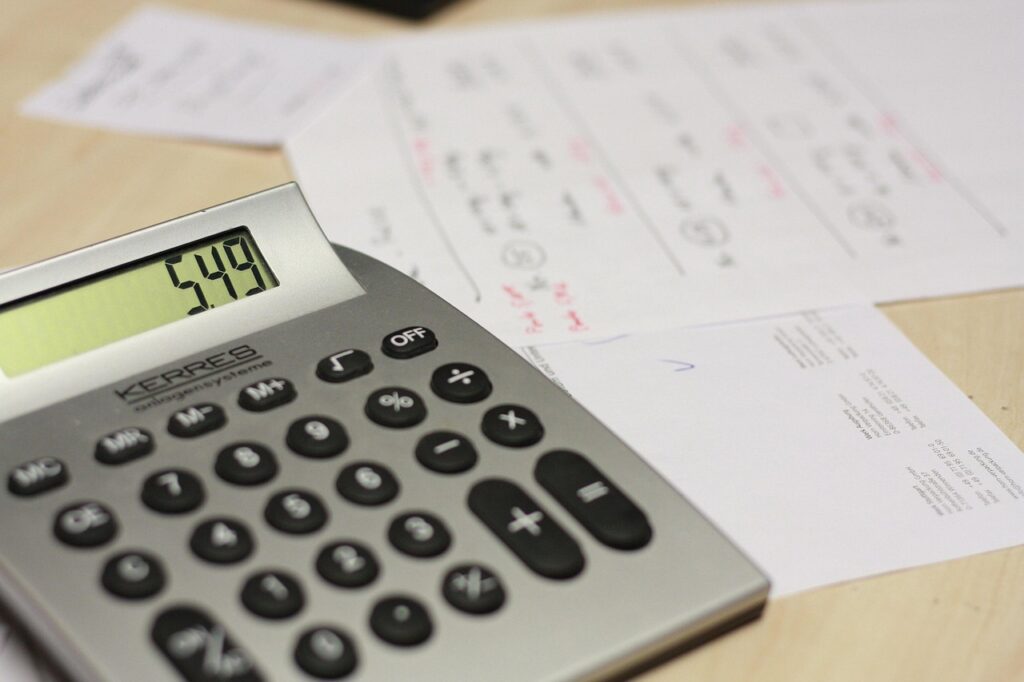 study budget calculator